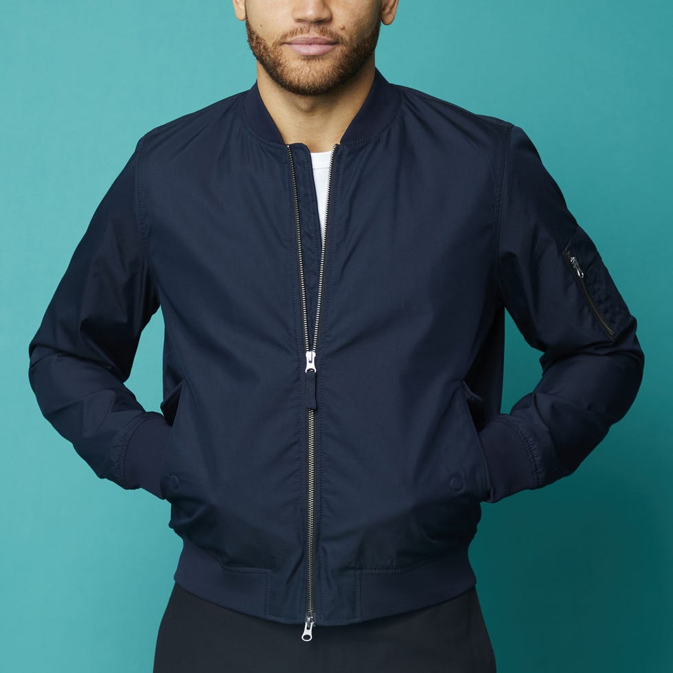 bold and stylish mens bomber jacket simple