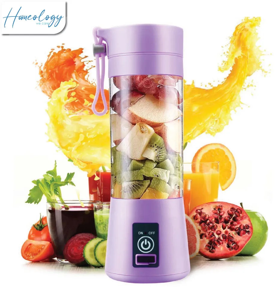 Portable chargeable juicer blender